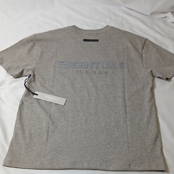 Essentials Heather Gray Short Sleeve Tee - Picture 2 of 4